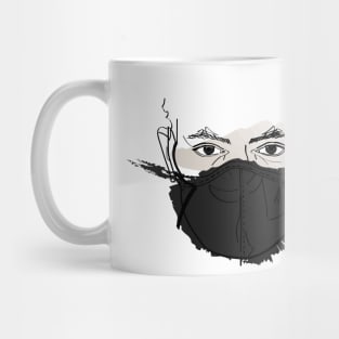 Face with Mask Mug